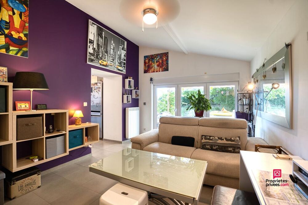 Simandres T2 de 47 m2 - Jardin 430 m² - Place de parking