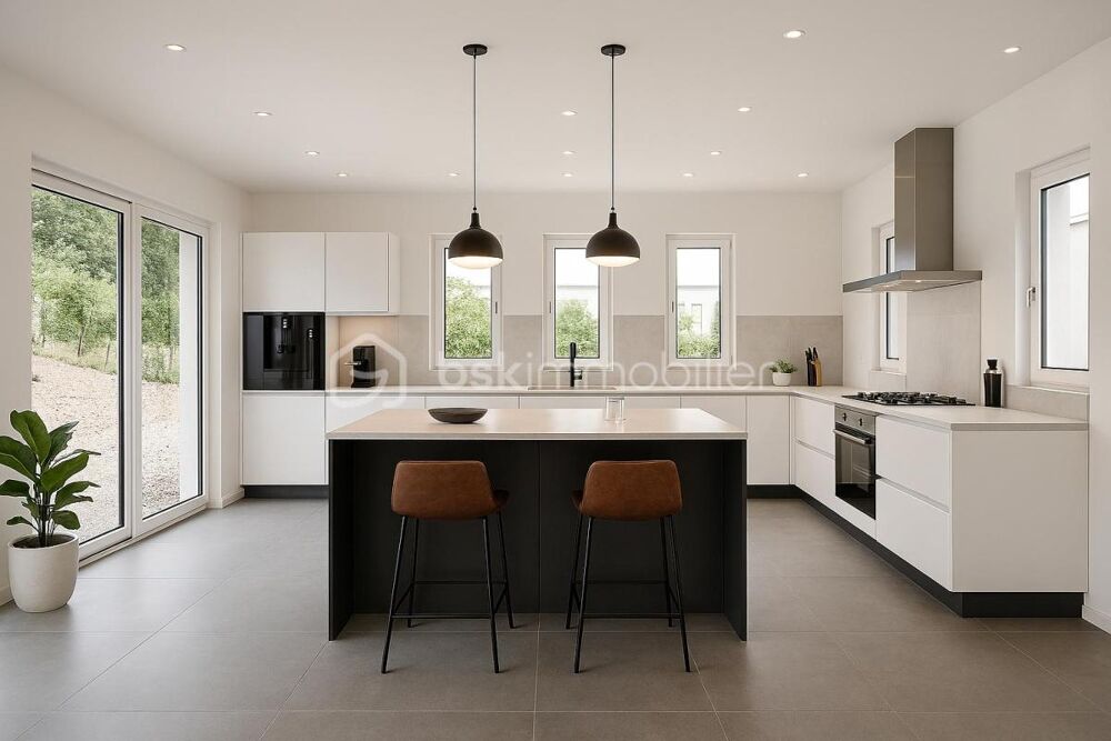 Vente Maison Maison exceptionnelle vue panoramique, d'une superficie de 144 m², sur sous-sol de 56 m² édifié sur terrain de 410 m² arboré et Pierres