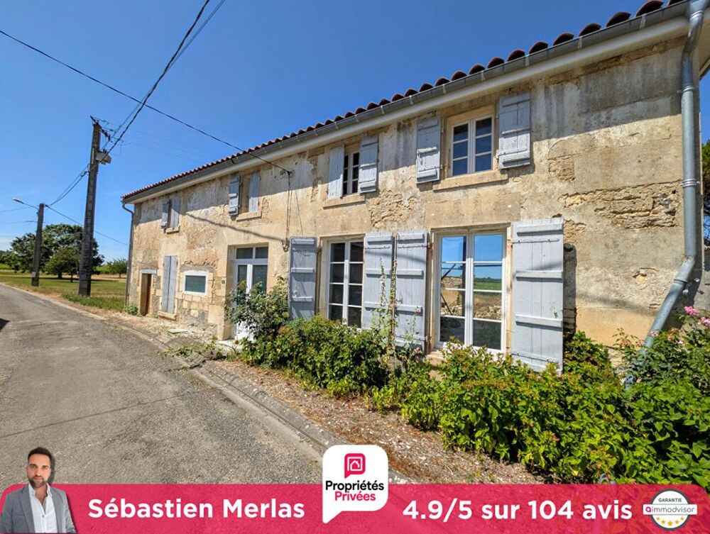 Vente Maison Maison à rénover + Parcelle de 1 147m² Saint sulpice de cognac