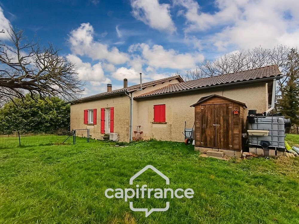 Vente Maison Maison 162 m² avec terrain – Investissement locatif – Douzains (47) Douzains