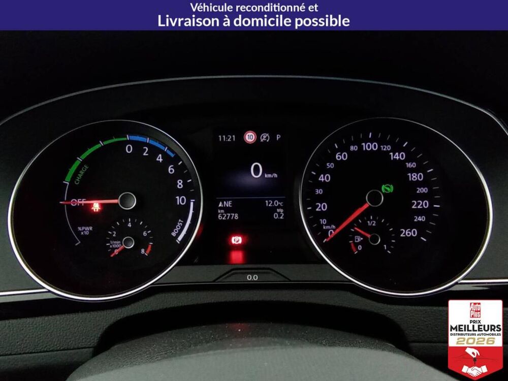 Passat 1.4 TSI 218 Hybride Recharge DSG6 GTE 2021 occasion 10150 Lavau