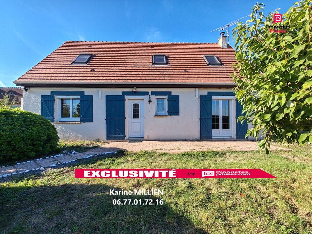 Vente Maison MUZY 27650 Maison individuelle sur sous-sol - 1 étage - 4 chambres - 1 bureau - Cabanon de jardin - Terrain - 234000  HAI Muzy