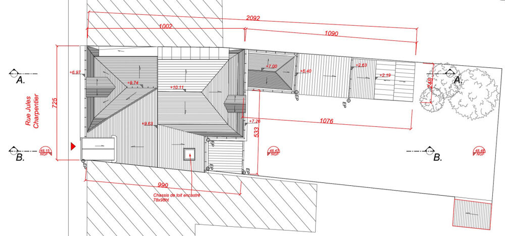 Vente Maison Maison - Tours - 202m² Tours