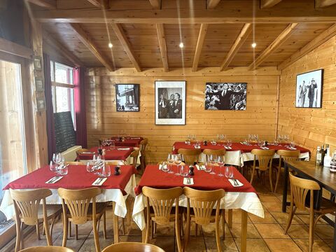   LA FOUX D'ALLOS (04), FDC à vendre restaurant, spécialités italiennes, pas de pizza, CA 170KE 