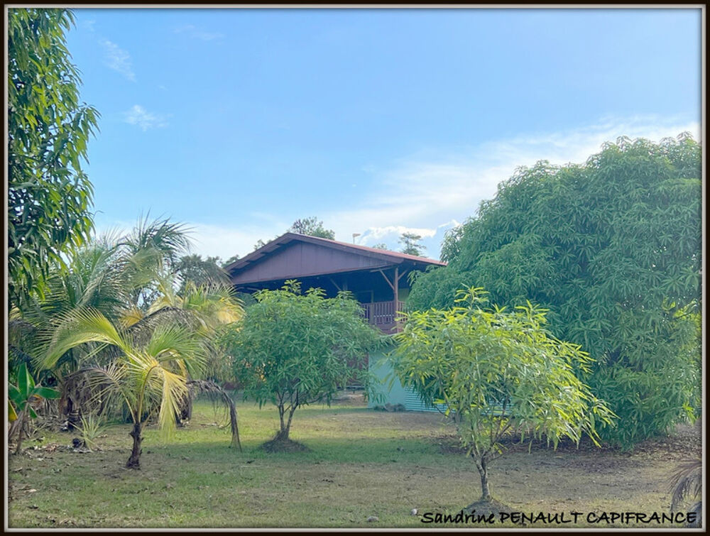 A VENDRE A KOUROU (97310 Guyane Française) UNE MAGNIFIQUE MAISON DE CAMPAGNE T4 DE 103 m² SUR UN TERRAIN DE 5000 m² - AU PRIX DE