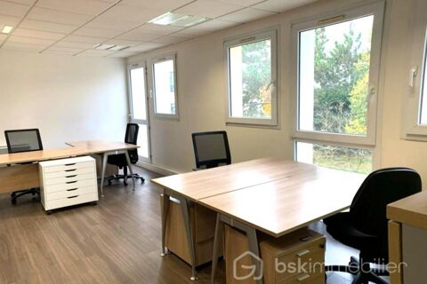 Bureaux r&eacute;cents 85m&sup2; meubl&eacute;s, avec parking - A LOUER 1600 78100 Saint germain en laye