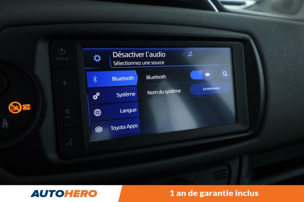 Yaris 1.0 VVT-i France Connect 5P 72 ch 2020 occasion 92130 Issy-les-Moulineaux