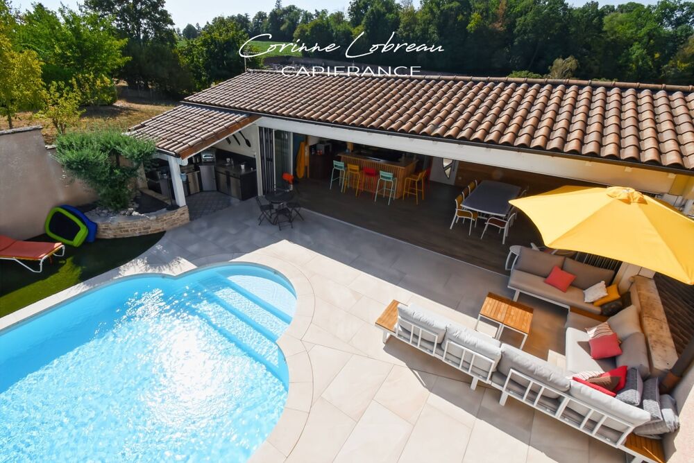 Vente Maison Propriété d'exception avec piscine et vue remarquable sur les deux roches Charnay les macon