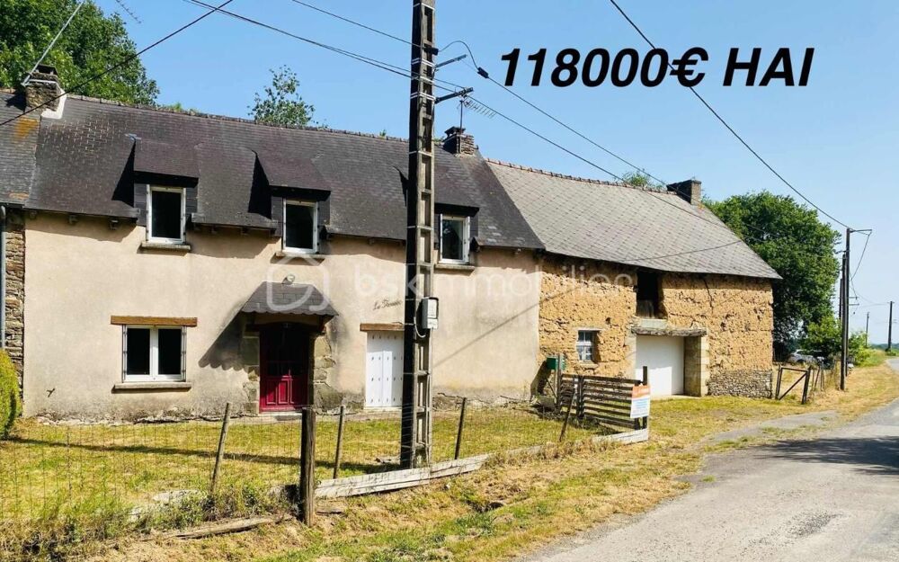 Vente Maison Longère avec 3 Chambres (Mauron-Guilliers) Guilliers