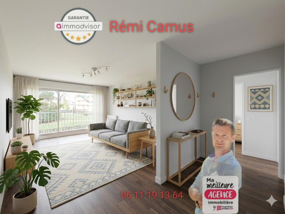 Appartement 3 pièces Rambouillet centre-ville 72 m² environ
