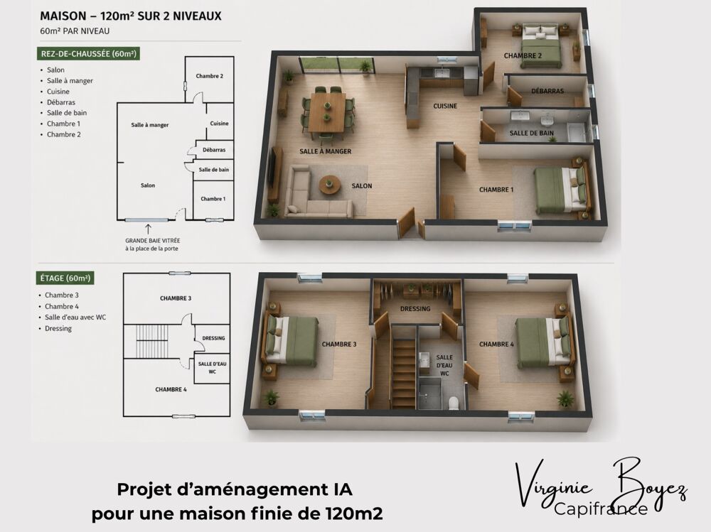 Vente Maison Maison à réhabiliter à vendre 3 pièces HAMES BOUCRES (62) Hames boucres