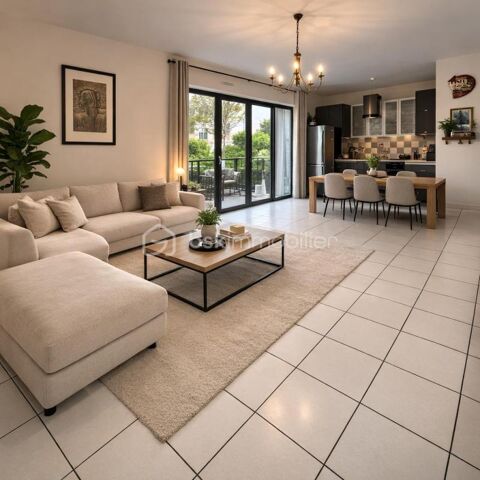   Superbe F4 lumineux avec jardin et prestations rares, en plein centre-ville ! Appartement - 4 pi�ce(s) - 99 m�