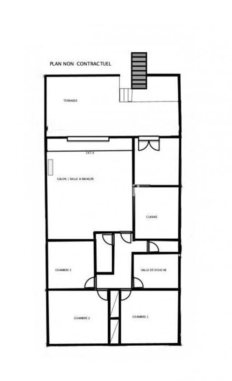   Appartement Appartement - 4 pice(s) - 108 m