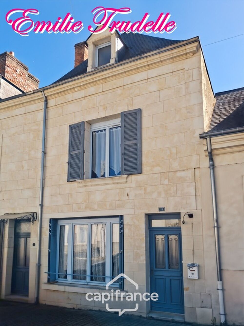 Maison de caractère toute rénovée - 88m² - 4 pièces COURDEMANCHE (72)
