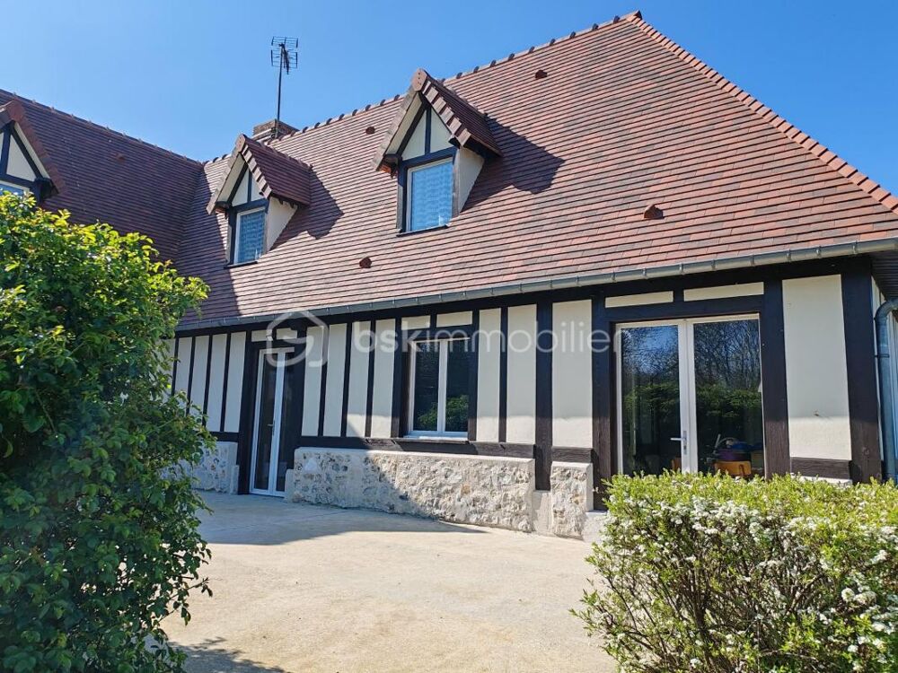 A VENDRE Maison 3 chambres, séjour 45 m², double garage  TROUVILLE-LA-HAULE