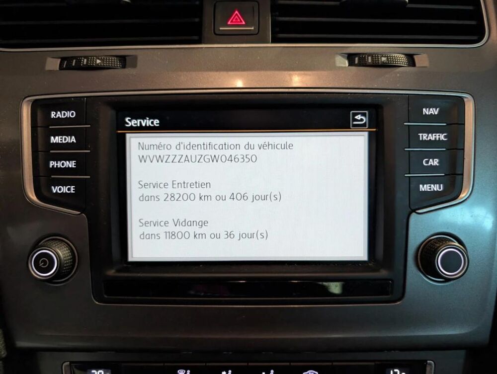 Golf 1.4 TSI 150 ACT BlueMotion Technology Lounge 2015 occasion 77250 Moret Loing Et Orvanne