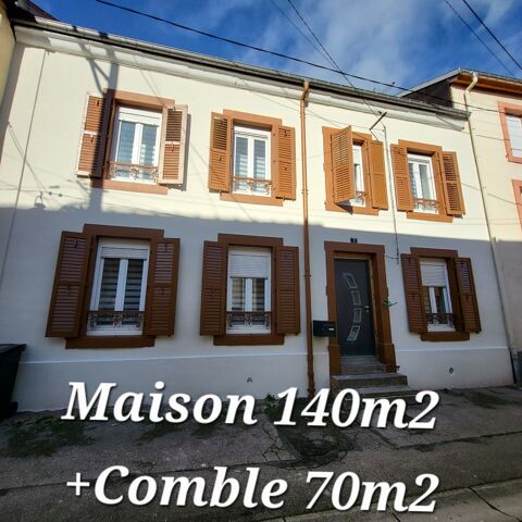   Maison � vendre 7 pi�ces  140m2 RAON L'ETAPE (88) Maison - 7 pi�ce(s) - 160 m�