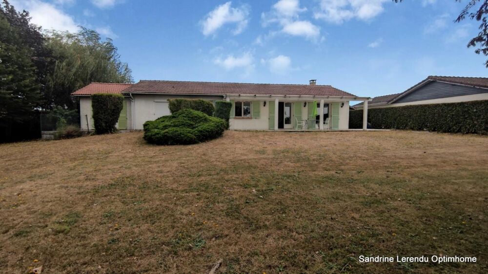 BARENTIN  Maison familiale de plain-pied, 5 chambres, toiture récente et jardin paysager