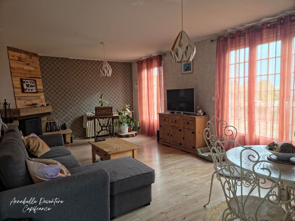 Vente Maison ? Évasion  au Villars (71) – Maison 5 pièces lumineuse avec sous-sol complet Le villars