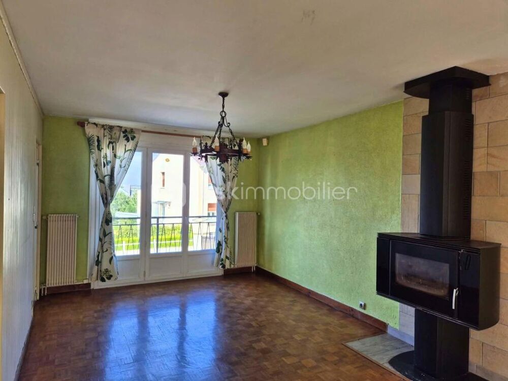 Maison 93m² centre-ville avec terrain 448m², veranda+balcon,sous-sol complet et Gare