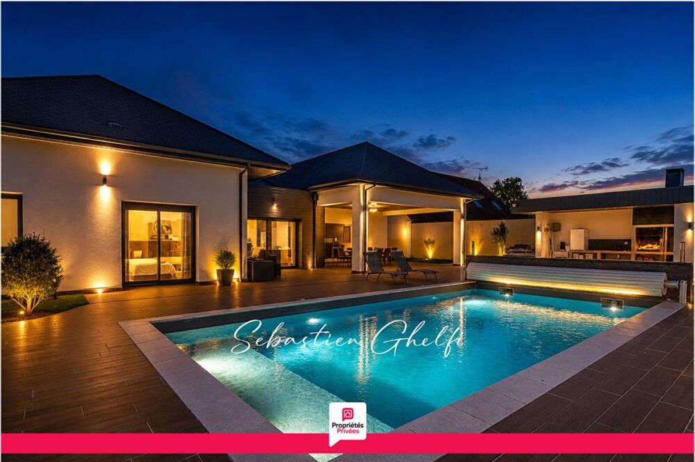 Vente Maison belle villa de plain-pied avec piscine- 4 chambres dont 1 suite-double garage Romorantin lanthenay