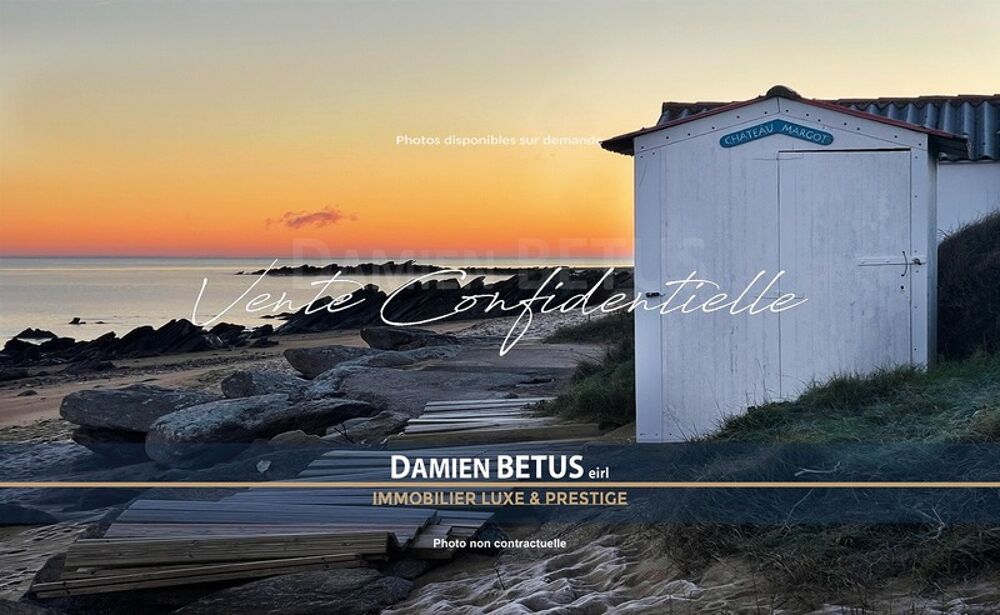 Maison à vendre 5 pièces L'ILE D'YEU (85), jardin, proche commerces et plages