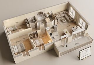Appartement 4 pièces 83 m² · à Idron · 83 m² · 262 000 €