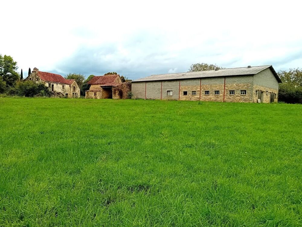 Vente Maison Ferme  5 pièces 740m²  2 maisons grange hangar Parisot