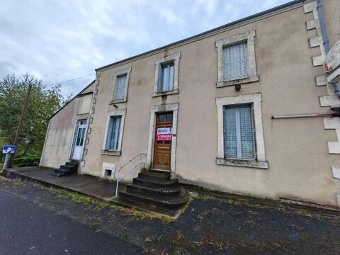   Exclu Vente interactive : tr�s grande maison � r�nover, Montipouret,10 pi�ces, 225 m2, multiples possibilit�s Maison - 10 pi�ce(s) - 225 m�