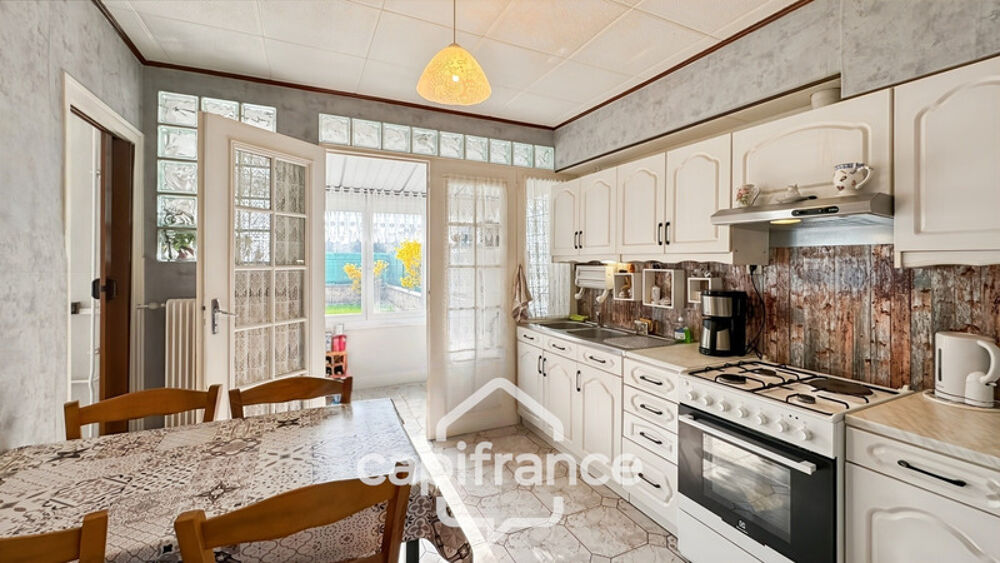 Vente Maison MAISON F5 - SOMAIN (59490) - NORD - 90 M² HABITABLES - TERRAIN 230 M² - GARAGE - 4 CHAMBRES Somain