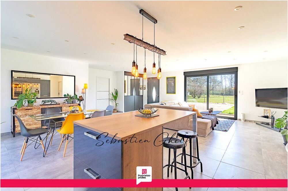 belle maison avec 3 chambres dont 1 suite-salle de sport-double garage