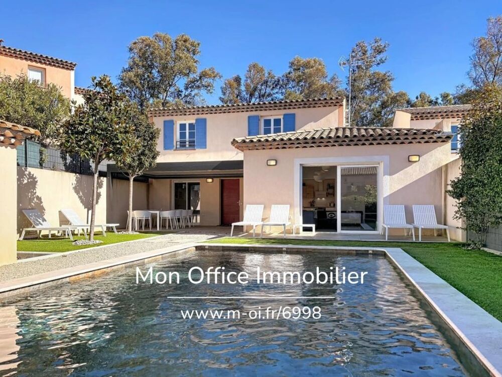 Vente Villa Référence : 6998-LES. - VILLA MODERNE À 1 MIN DE LA PLAGE AVEC PISCINE ET GARAGE À GRIMAUD Grimaud