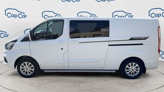 Transit Custom Cabine Approfondie L2H1 2.0 TDCi 130 Sport - 6 places 2018 occasion 22000 Saint Brieuc