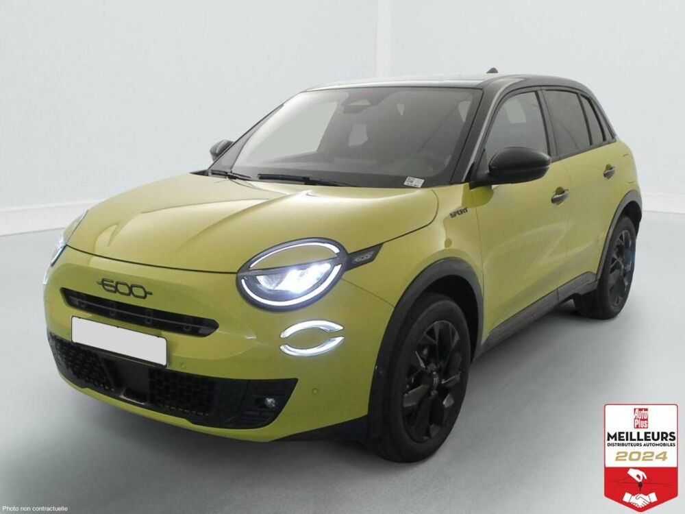 Fiat 600 T-Gen 3 1.2 Hybrid 145ch eDCT6 Sport 2026 occasion 10150 Lavau