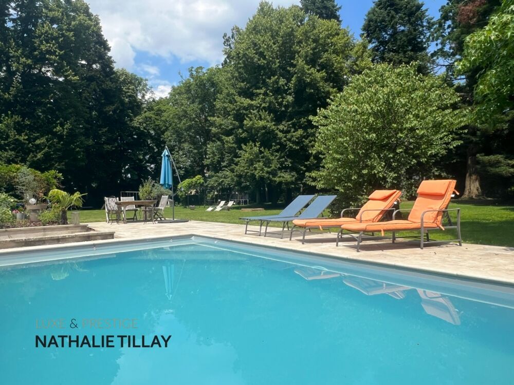 Vente Propriété/Château Saint-Jean-le-Blanc, proche Orleans, à vendre, maison de Maitre du XIXème de 423 m² habitables, avec piscine, parc arboré de 4 6 Saint jean le blanc