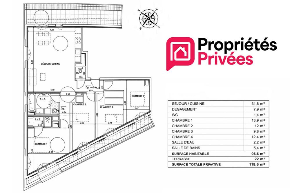 � vendre  Appartement Boulogne-Billancourt (92100)