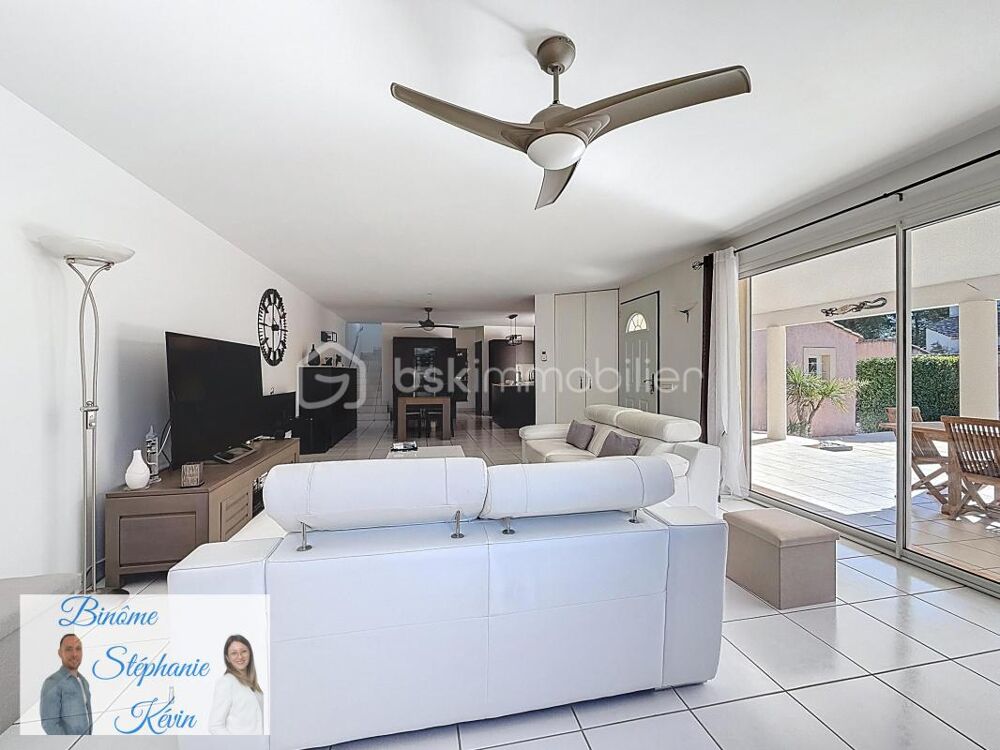 Vente Maison ? ?? Maison familiale, beaux espaces & grande piscine : le cadre idéal pour profiter ! Cournonterral