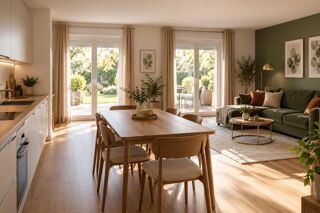 Vente Appartement JARDIN 156 M² PLEIN SUD – GARAGE ET PARKING INCLUS – PETITE RÉSIDENCE CLOSE Vetraz monthoux