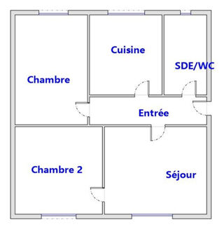  Appartement � vendre 3 pi�ces 44 m�