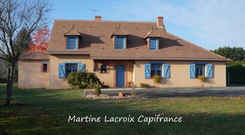   Dpt SARTHE (72), à vendre TUFFÉ VAL DE LA CHERONNE - PROPRIÉTÉ  P8 de 170 m² - Terrain de 3674 M² Maison - 8 pièce(s) - 171 m²