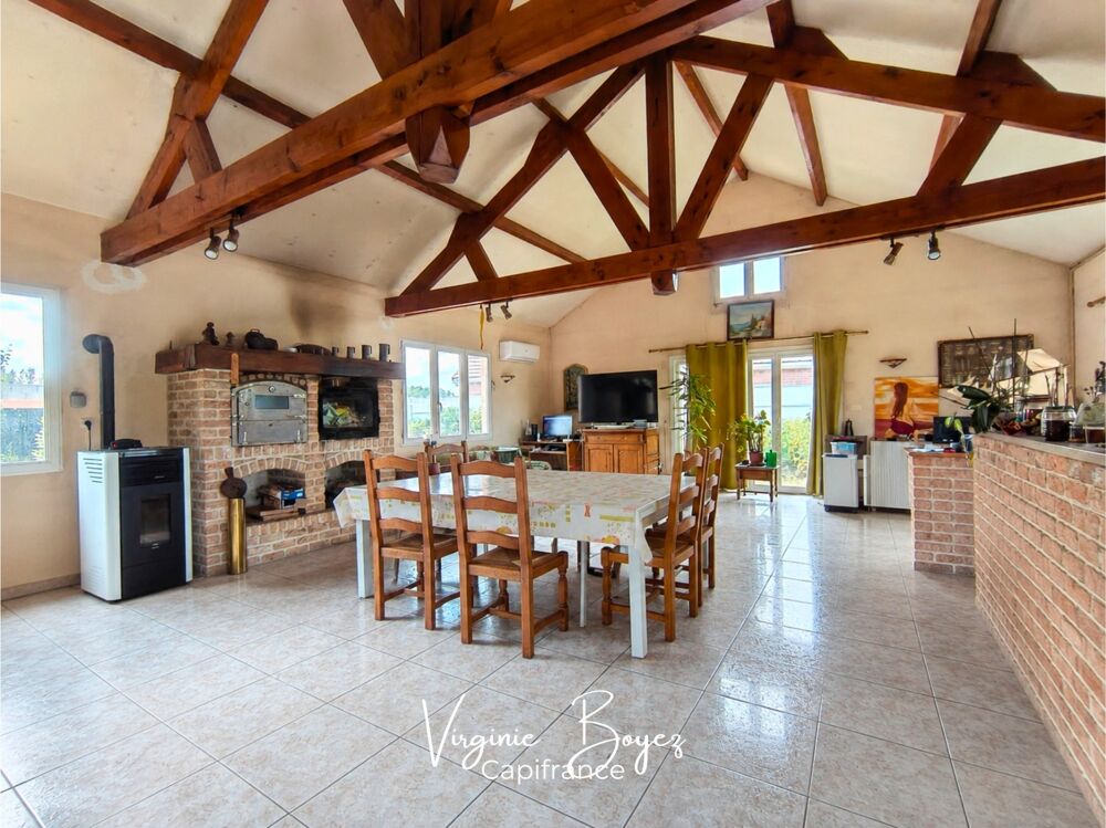 Propriété familiale de 240 m²  Plain-pied  Terrain de 3 000 m²  Oye-Plage