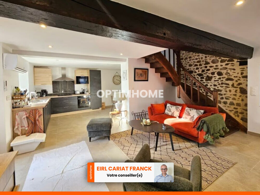Vente Maison LONGÈRE EN PIERRE DE 90 M² AVEC DÉPENDANCES, L'ENSEMBLE SUR 921 M² DE TERRAIN CLOS Marsac