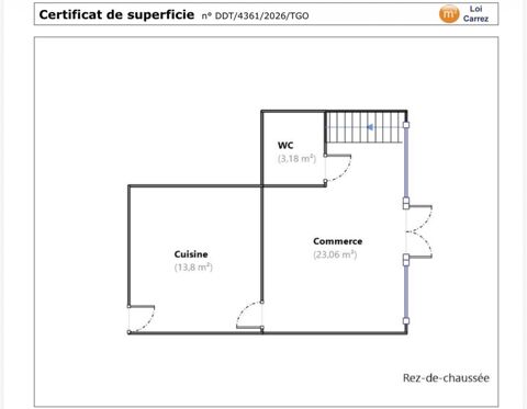 Murs commerciaux emplacement rare num&eacute;ro 1 &agrave; vendre ARCUEIL (94) 570960 94110 Arcueil