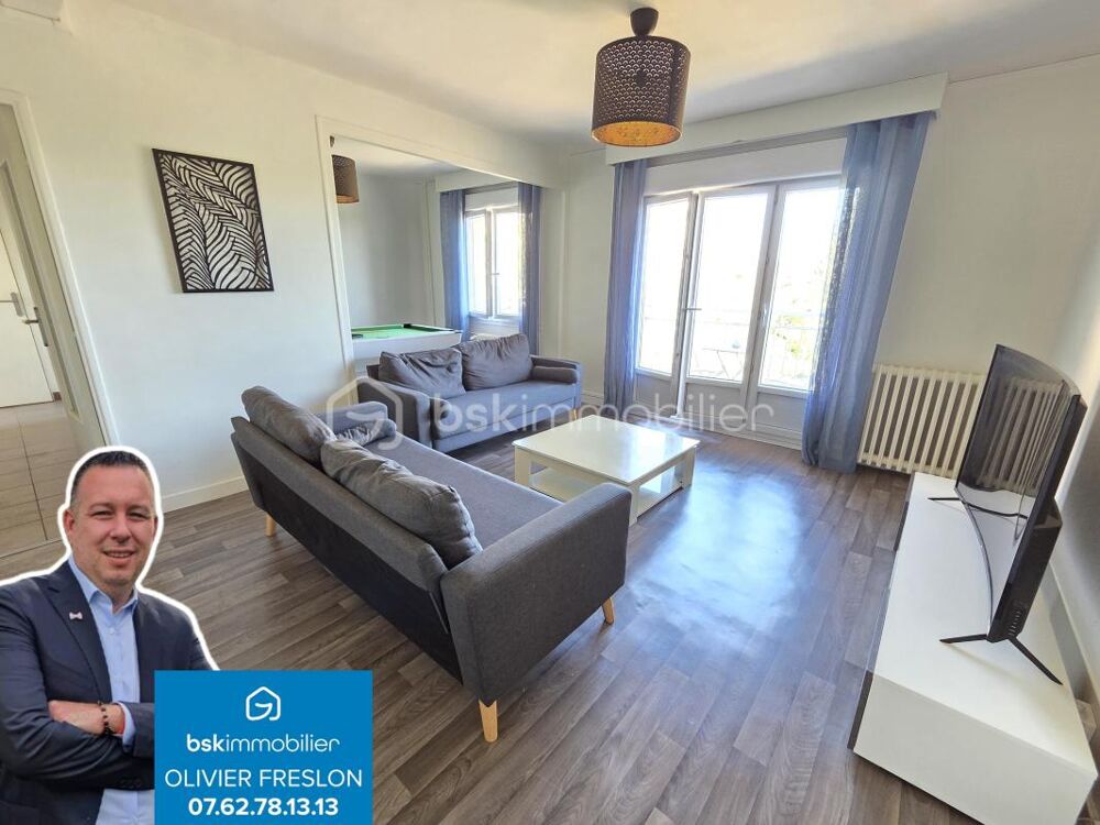 Magnifique Appartement de type T5 de 98m² à Nevers