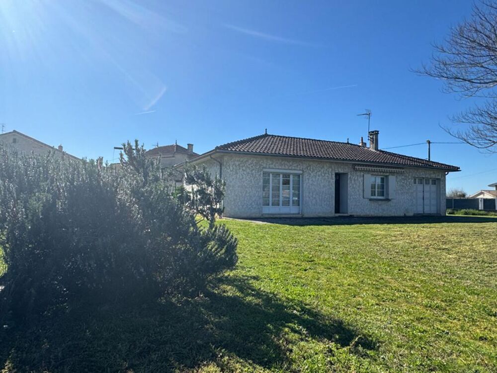 Maison à Vayres de 5 pièces de 105 m2 - 3 chambres - Un chai en pierre de 60 m² - Terrain de 1270 m²