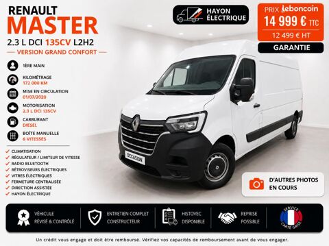 Renault Master 1&deg; Main / 2.3 Dci 135cv de 2021 L2H2 version GRAND CONFORT * 2021 occasion Abbecourt 60430