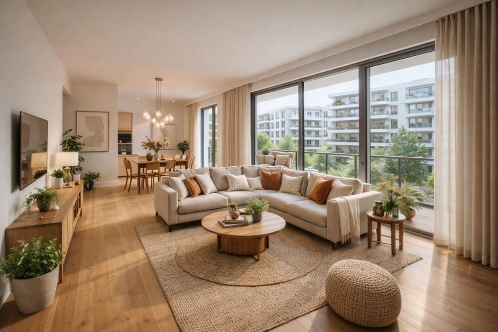 Vente Appartement - T5 orienté SUD-OUEST avec BALCON et PARKING, PROCHE RER - Saint denis