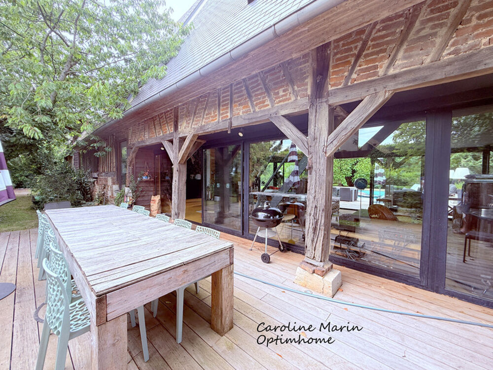 Vente Maison Magnifique propriété de caractère de 300 m² avec piscine et jacuzzi sur 3 000 m² de terrain – À seulement 5 minutes de Bourg-Ach Bourg achard