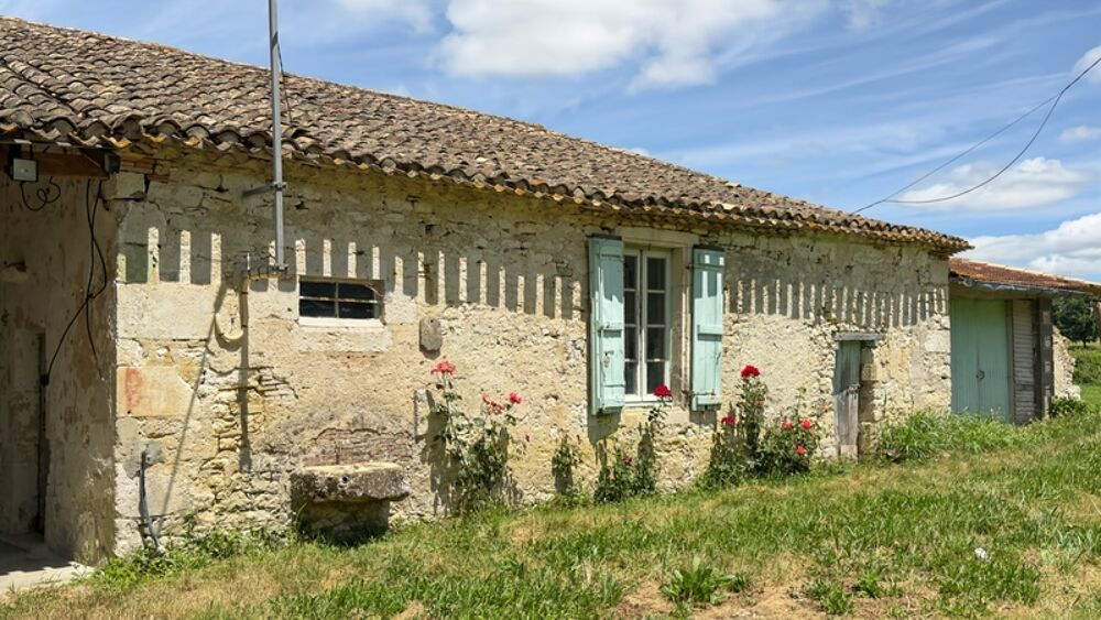 Vente Maison Propriété à vendre 3 pièces Maison 132 m2 avec 40 m2 de garage et grange de 210 m2 BOURNEL (47) Bournel