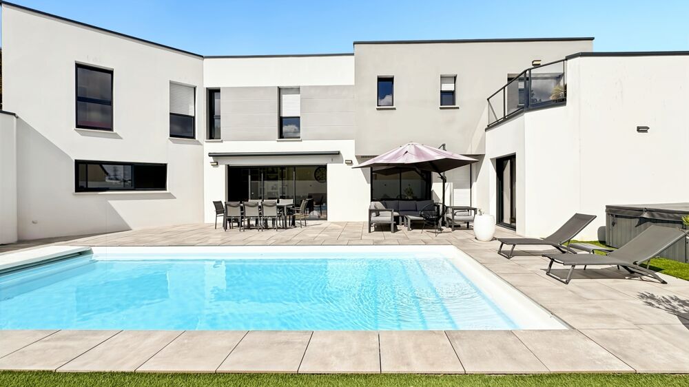 Vente Maison SAINT-BARTHÉLEMY-D'ANJOU – PROPRIÉTÉ CONTEMPORAINE D'EXCEPTION – PISCINE – ESPACE BIEN-ÊTRE Saint barthelemy d anjou